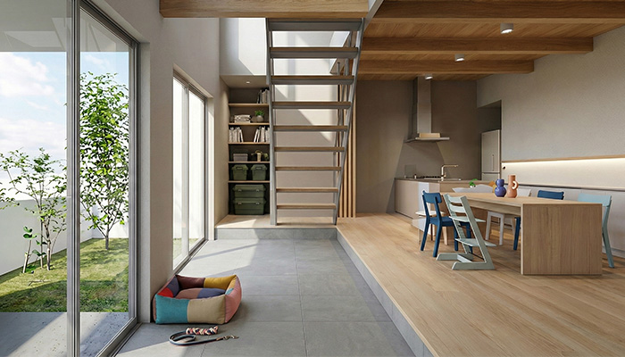 ヒーローが帰る家 内観1