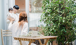 ウッドデッキテラス